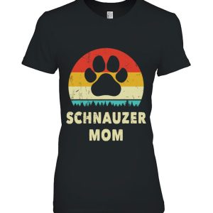 Miniature Schnauzer Mom Vintage Dog Gift Women Funny Dog 2