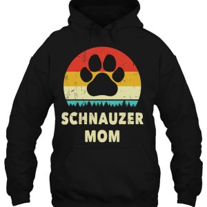 Miniature Schnauzer Mom Vintage Dog Gift Women Funny Dog 3