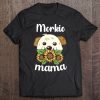 Morkie Mama Sunflower Leopard Morkie Mom I Love My Morkie