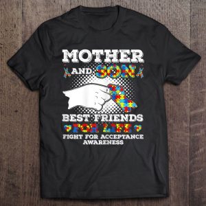 Mother And Son Best Friends For Life-Autism Mom Mother
