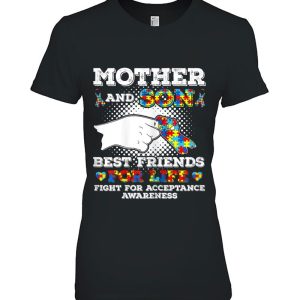 Mother And Son Best Friends For Life-Autism Mom Mother