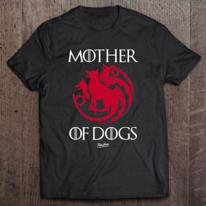 Mother Of Dogs Shirt For Women Graphic Girls Dog Mom