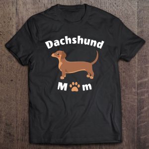 Mothers Day Dachshund Mom Dog Paw 1
