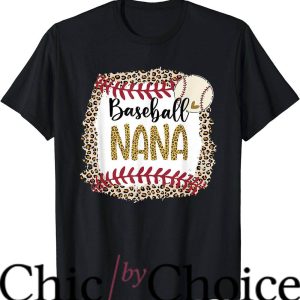 Nana Baseball T-Shirt Light Leopard Patterns T-Shirt Nba