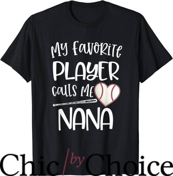 Nana Baseball T-Shirt Nba