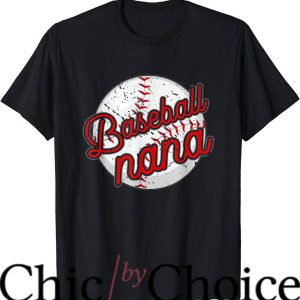 Nana Baseball T-Shirt Player Grandmother Mother’s Day Tee Nba