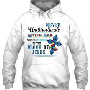 Never Underestimate Autism Mom Who Is Covered By The Blood Of Jesus Puzzle Piece Ribbon Blue Plaid Christian Cross 2 Never Underestimate Autism Mom Who Is Covered By The Blood Of Jesus Puzzle Piece Ribbon Blue Plaid Christian Cross 3