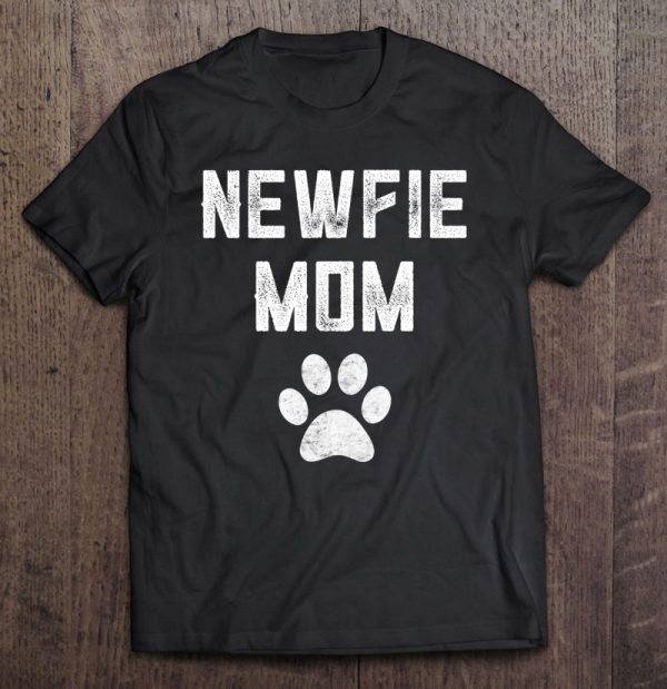 Newfie Mom Paw Print Newfie Love Owner Newfoundland Dog Mom