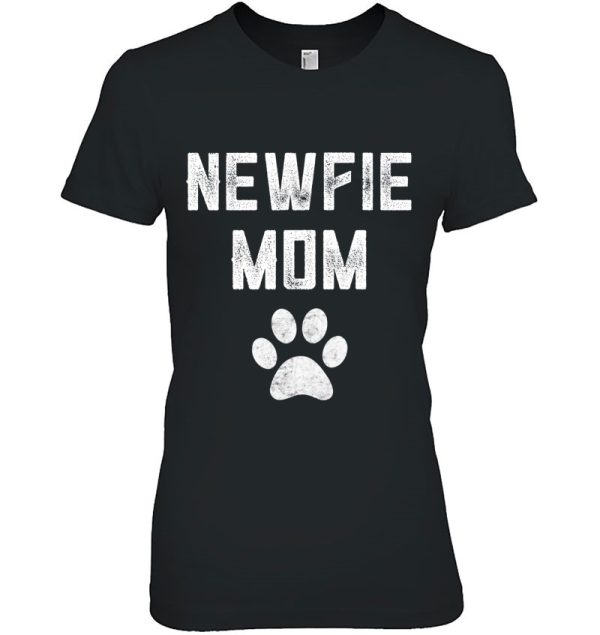 Newfie Mom Paw Print Newfie Love Owner Newfoundland Dog Mom