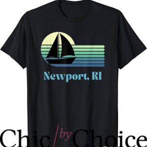 Newport Rhode Island T-Shirt Sail Boat Vintage T-Shirt