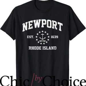 Newport Rhode Island T-Shirt vintage State Athletic Trending