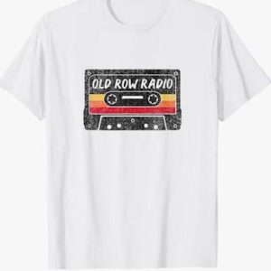 Old Row T Shirt Old Row Radio Cassette Gift T Shirt