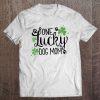 One Lucky Dog Mom Shirt St Patrick Day Cute Dog Mom