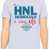 Pan Am T-Shirt Final Destination Hnl Honolulu 020485