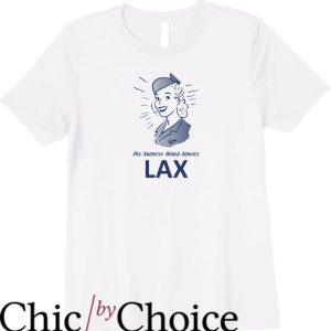 Pan Am T-Shirt Pan Am Retro Stewardess Lax