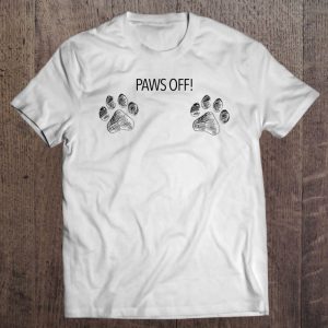 Paws Off Dog Paw Prints Boobies Dog Mom Life