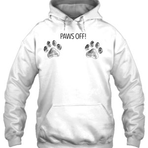 Paws Off Dog Paw Prints Boobies Dog Mom Life 3