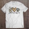 Peace Love Dog Mom Funny Dog Mom Mother’s Day Gift