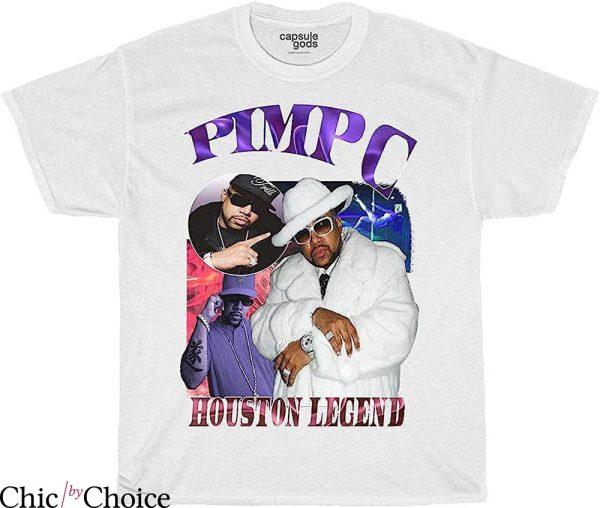 Pimp C T-Shirt Houston Singer Legend T-Shirt Music