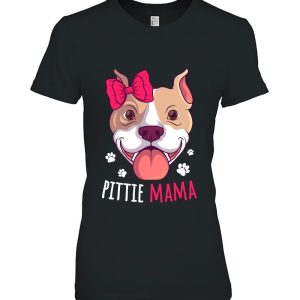 Pitbull Mama Pit Bull Terrier Lover Pibble Dog Owner Mommy