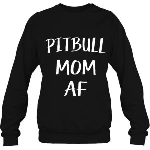 Pitbull Mom Af Funny Womens Pit Bully Dog Mama 4