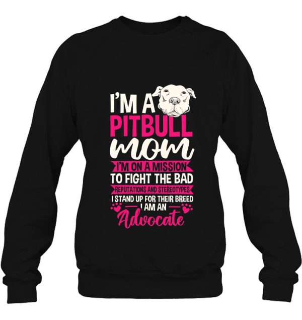 Pitbull Mom Pit Bull Terrier Mommy Pibble Mother’s Day