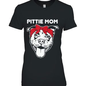 Pittie Mom Funny Pitbull Apparel Dog Lovers Holders