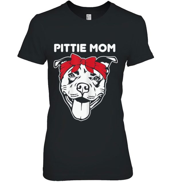 Pittie Mom Funny Pitbull Apparel Dog Lovers Holders
