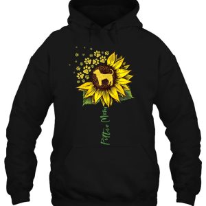 Pittie Mom Sunflower Pitbull Lover Gifts Dog Mom Mama 3