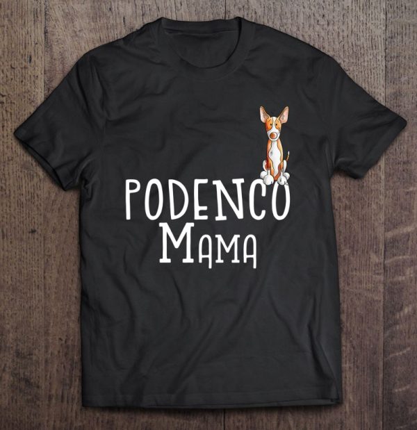 Podenco Mama I Dog Motif Greyhound Fun