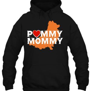 Pommy Mommy Pomeranian Lovers Tshirt Pomeranian Dog Canine 3
