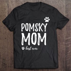 Pomsky Mom Funny Pomsky Dog Mom