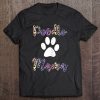 Poodle Mama Shirt Colored Leopard Style Poodle Mom