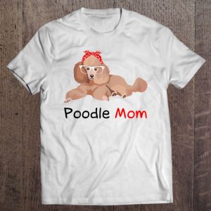Poodle Mom Dog Bandana Pet Lover Gift Womens Poodle