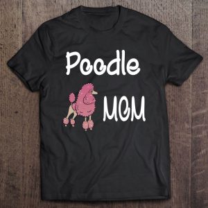 Poodle Mom Illustration Dog Owner Gift