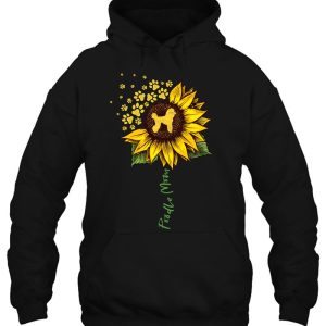 Poodle Mom Sunflower Poodle Lover Gifts Dog Mom Mama Pullover 3