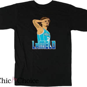 Poole Party T Shirt LaMelo Hornets Pic