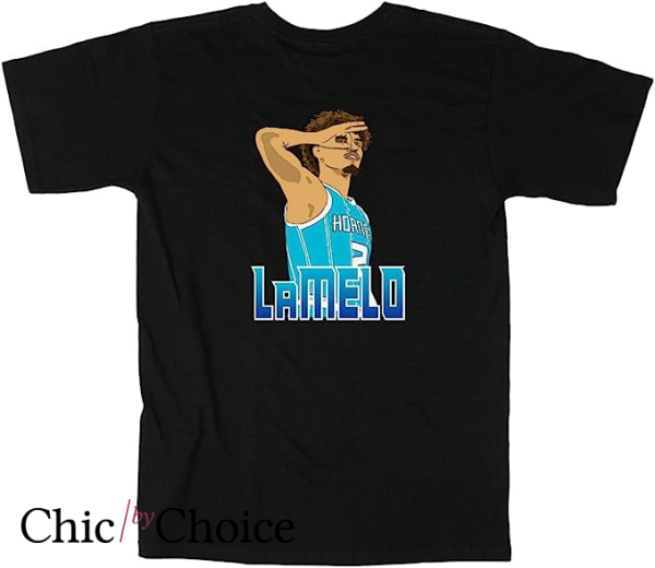 Poole Party T Shirt LaMelo Hornets Pic