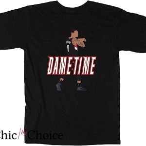 Poole Party T Shirt Lillard It’s Dame Time