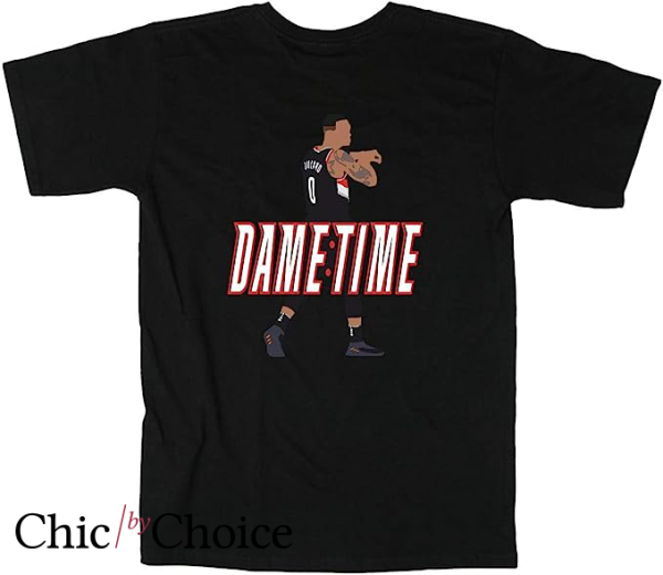 Poole Party T Shirt Lillard It’s Dame Time