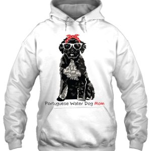 Portuguese Water Dog Mom Retro Mothers Day Gift Idea 3