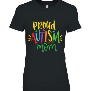 Proud Autism Mom Graphic For Mama Mother Of Autistic Child