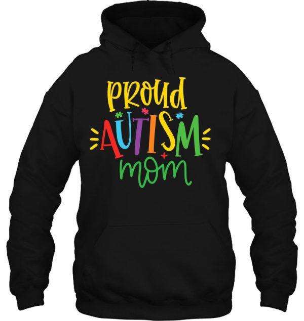 Proud Autism Mom Graphic For Mama Mother Of Autistic Child