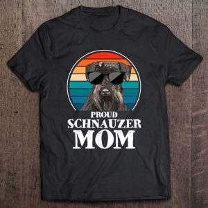 Proud Schnauzer Mom Schnauzer Dog