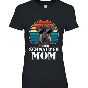 Proud Schnauzer Mom Schnauzer Dog