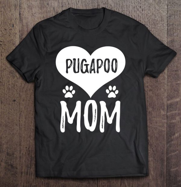 Pugapoo Mom Love For Pug Poodle Dog Mom