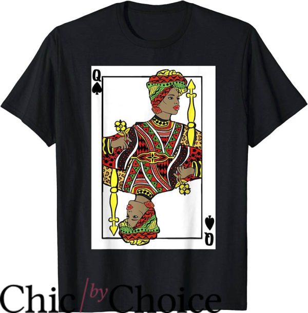 Queen Of Spade T-Shirt Queen Of Spade Black History Month