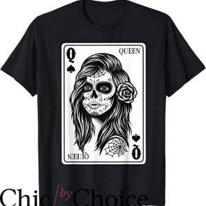 Queen Of Spade T-Shirt Queen Of Spade Queen Skull