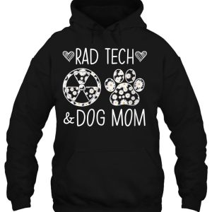 Rad Tech And Dog Mom Cute Flowers Mothers Day Gift 3