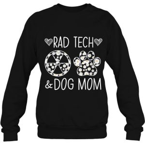 Rad Tech And Dog Mom Cute Flowers Mothers Day Gift 4